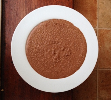 porridge avoine chocolat